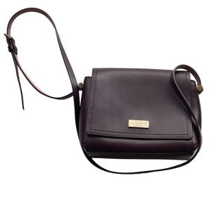 Kate Spade Flap purple crossbody Shoulder bag